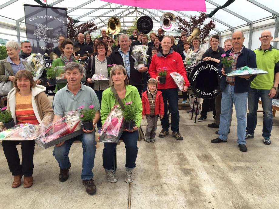 Die glücklichen Gewinner des Jubiläumswettbewerbs