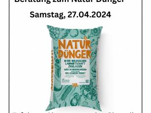 Beratung Natur Dünger